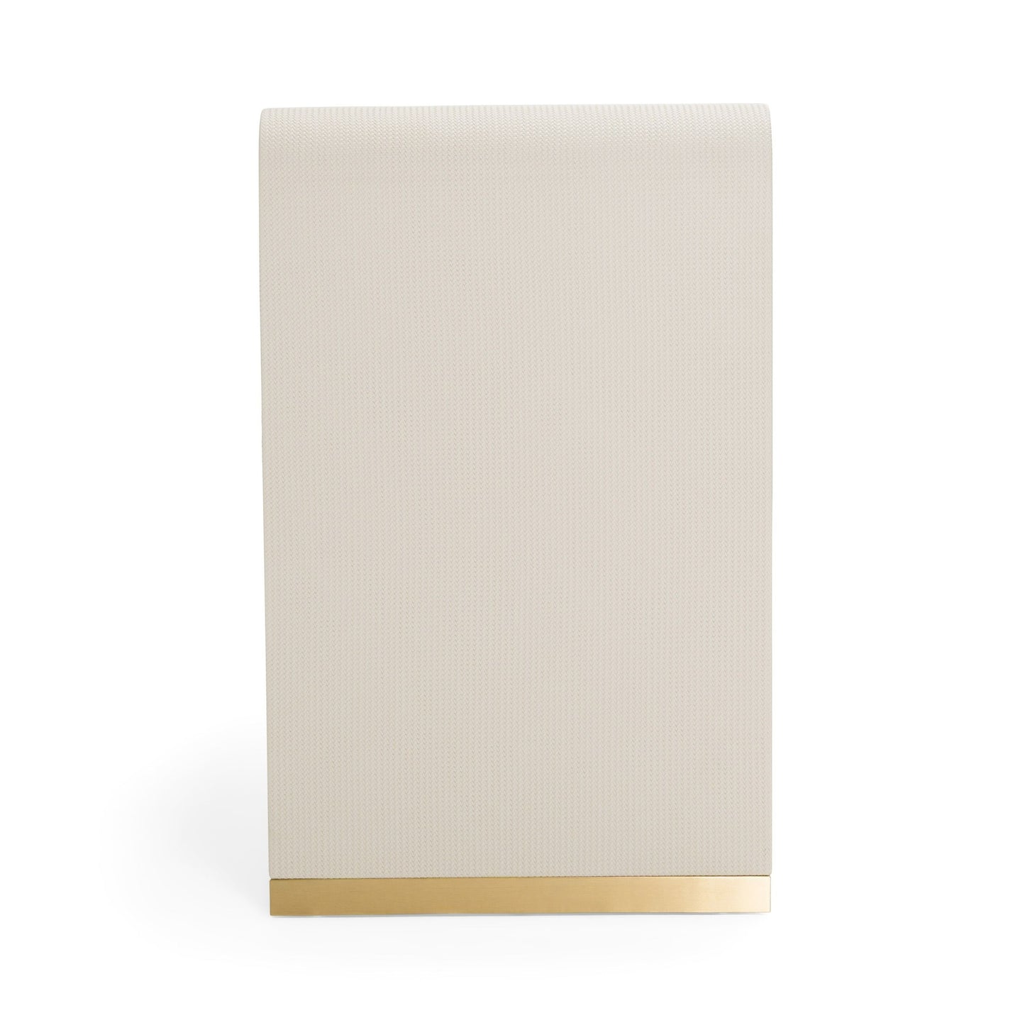 Modrest Florence Modern Beige Shagreen & Gold Buffet - Elegant Storage Cabinet