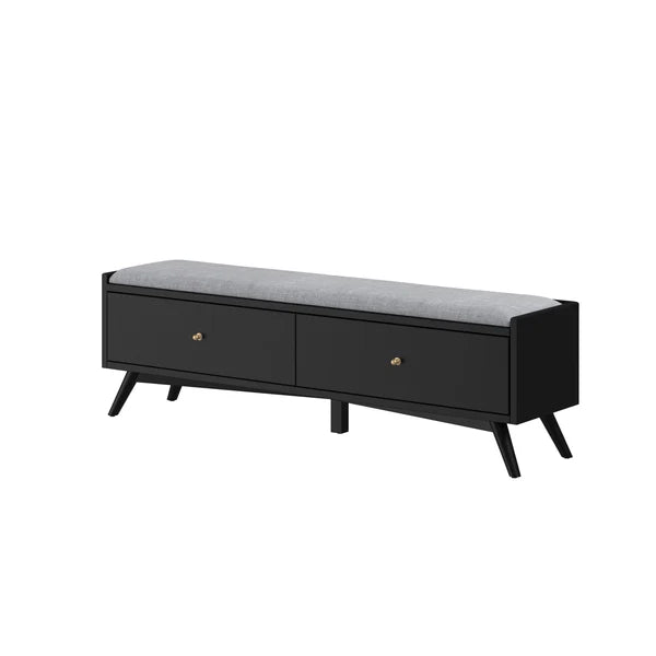 Flynn Black Bench β Modern Design with a Sleek Black Finish and Stylish Seating