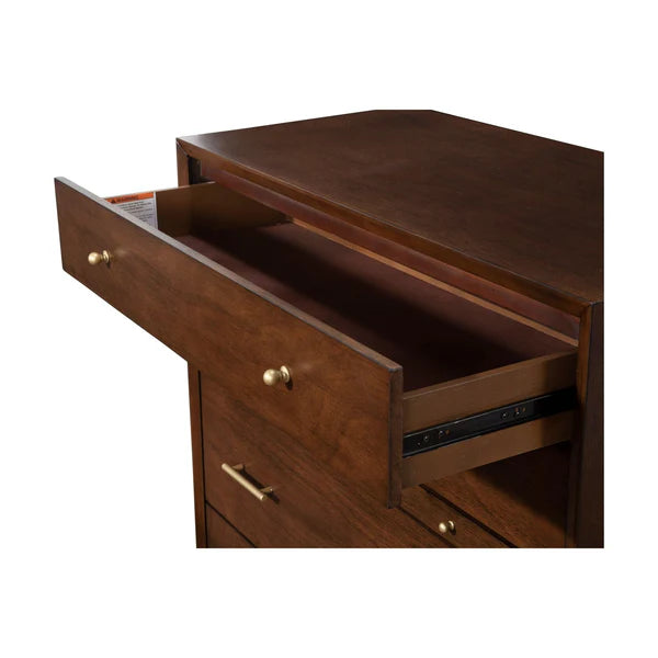 Flynn Walnut Chest β Elegant Design with a Rich Walnut Finish and Ample Storage