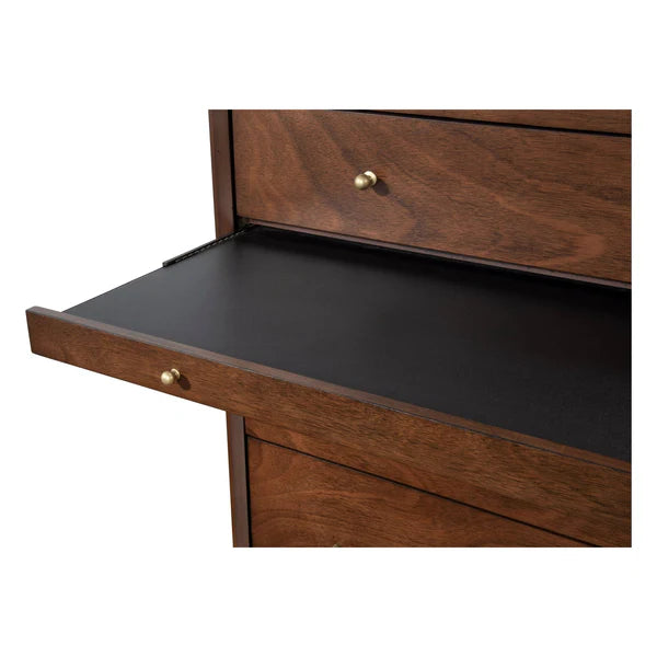 Flynn Walnut Chest β Elegant Design with a Rich Walnut Finish and Ample Storage