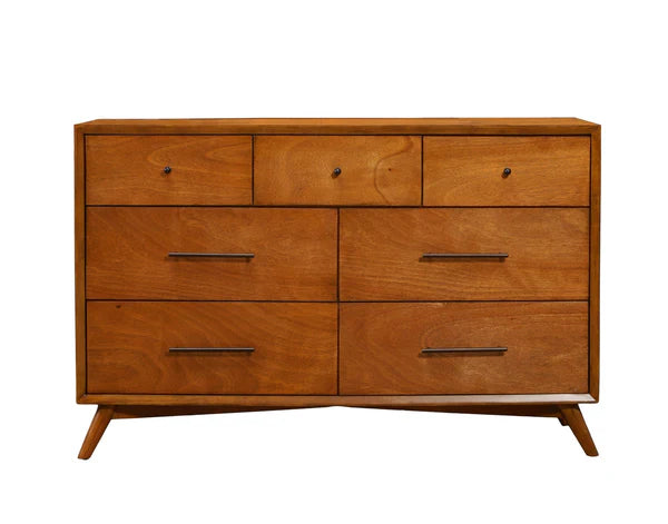 Flynn Acorn Dresser β Mid-Century Modern Design with Spacious Storage for a Stylish Bedroom