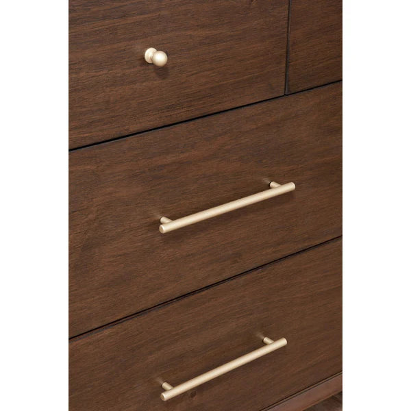 Flynn Walnut Dresser β Elegant Design with a Rich Walnut Finish and Ample Storage