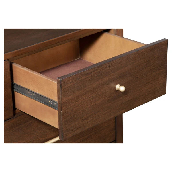 Flynn Walnut Dresser β Elegant Design with a Rich Walnut Finish and Ample Storage