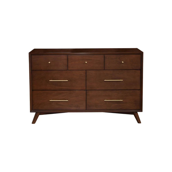Flynn Walnut Dresser β Elegant Design with a Rich Walnut Finish and Ample Storage