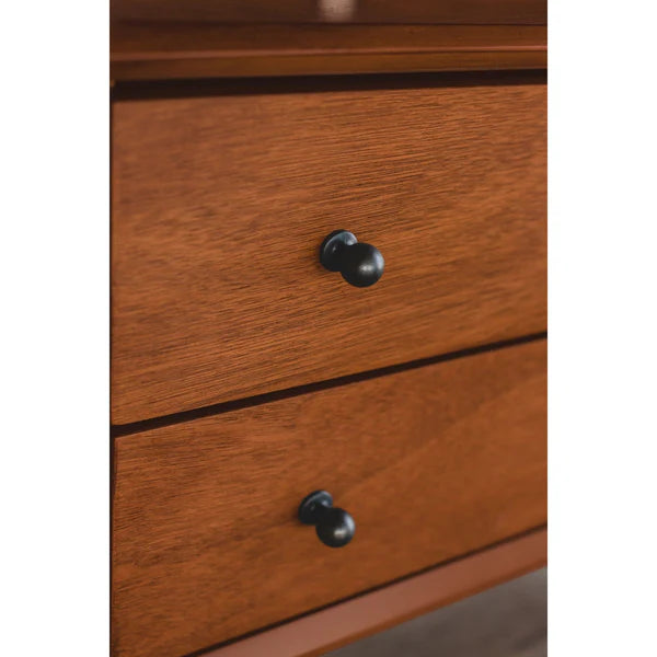 Flynn Acorn Large Nightstand β Spacious Mid-Century Modern Design with Practical Storage