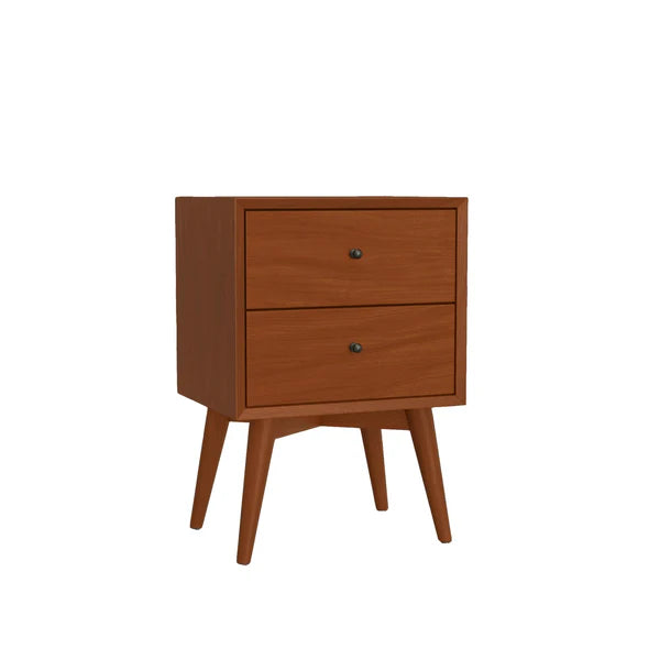 Flynn Acorn Nightstand β Mid-Century Modern Style with Practical and Functional Storage