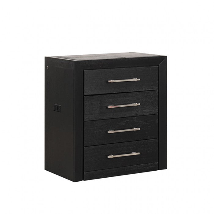Ashbourne Bedside Vanity Set with Stool - Elegant & Modern Bedroom Furniture Set