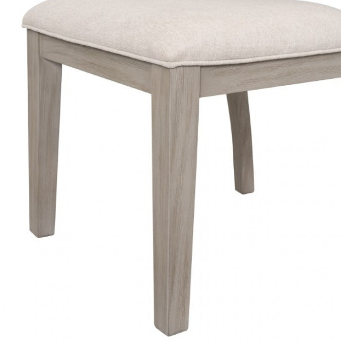 Belize Modern Gray Fog Wood Side Chair - Set of 2