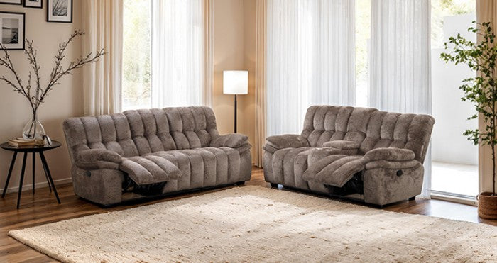 Hieronymus Dark Brown Glider Recliner Chair - Comfortable and Relaxing with Smooth Gliding and Reclining Features