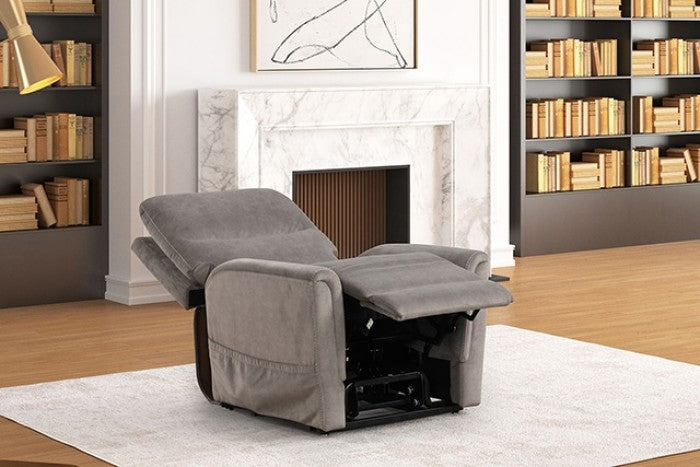 Ferdinandus Gray Lift Chair - Modern & Comfortable Recliner for Easy Mobility and Relaxation