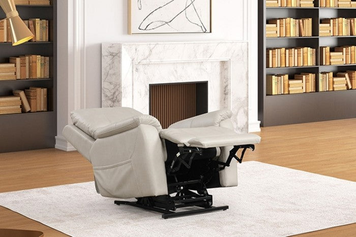 Ethelreda Light Gray Lift Chair - Comfortable & Stylish Recliner for Enhanced Mobility