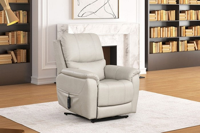 Ethelreda Light Gray Lift Chair - Comfortable & Stylish Recliner for Enhanced Mobility