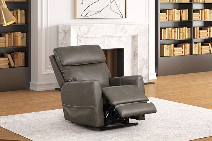 Barnabas Gray Power Lift Chair - Comfortable & Adjustable Recliner for Effortless Mobility