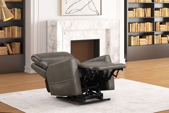 Barnabas Gray Power Lift Chair - Comfortable & Adjustable Recliner for Effortless Mobility