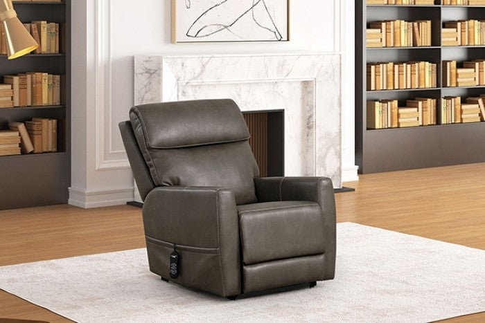 Barnabas Gray Power Lift Chair - Comfortable & Adjustable Recliner for Effortless Mobility