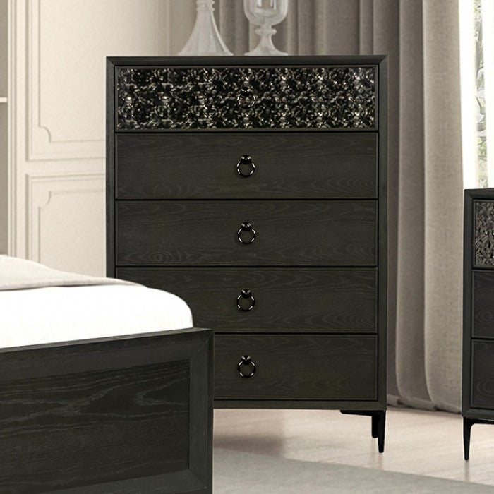 Bashford Chest - Modern Contemporary Espresso Chest - Sleek & Functional Storage with a Rich Espresso Finish