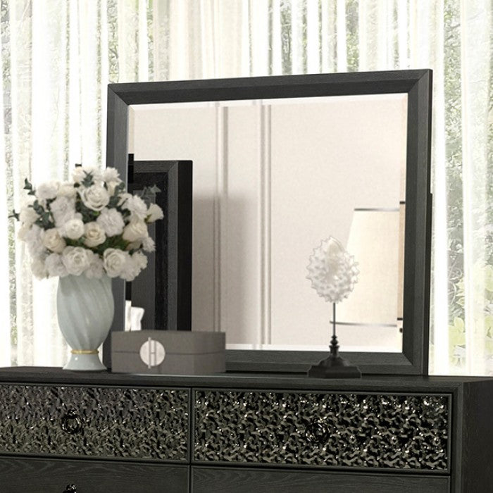 Bashford Mirror - Modern Contemporary Espresso Mirror - Sleek & Stylish Wall Mirror with a Rich Espresso Frame