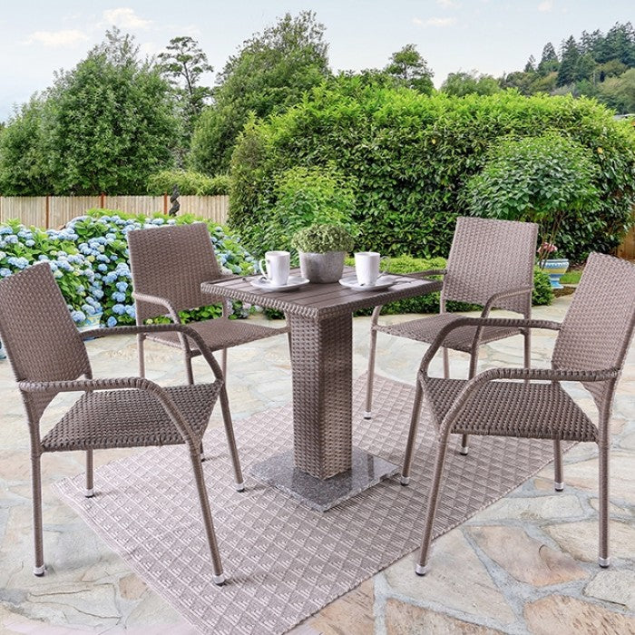 Aminta Contemporary Patio Bistro 5 PC Set