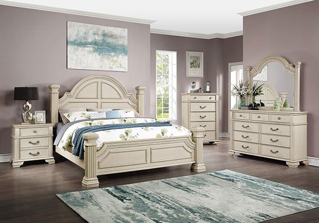 Pamphilos Tranditional Solid Wood Bell Shaped Bed