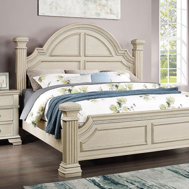 Pamphilos Tranditional Solid Wood Bell Shaped Bed