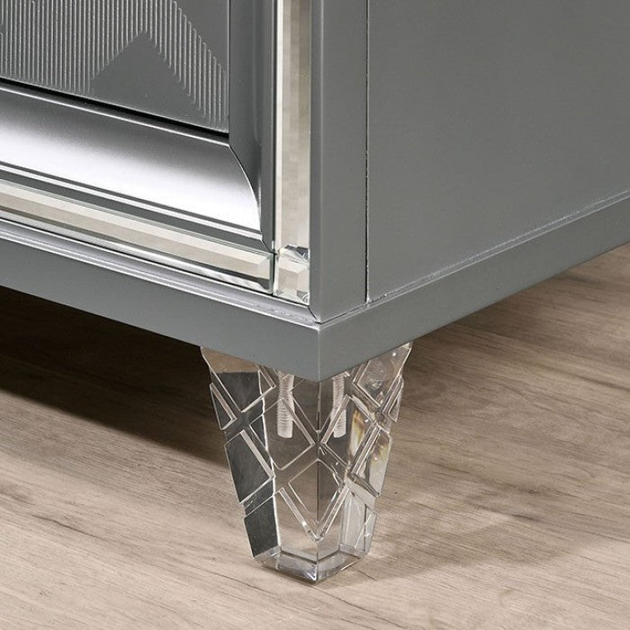 Emmeline Contemporary Silver Dresser
