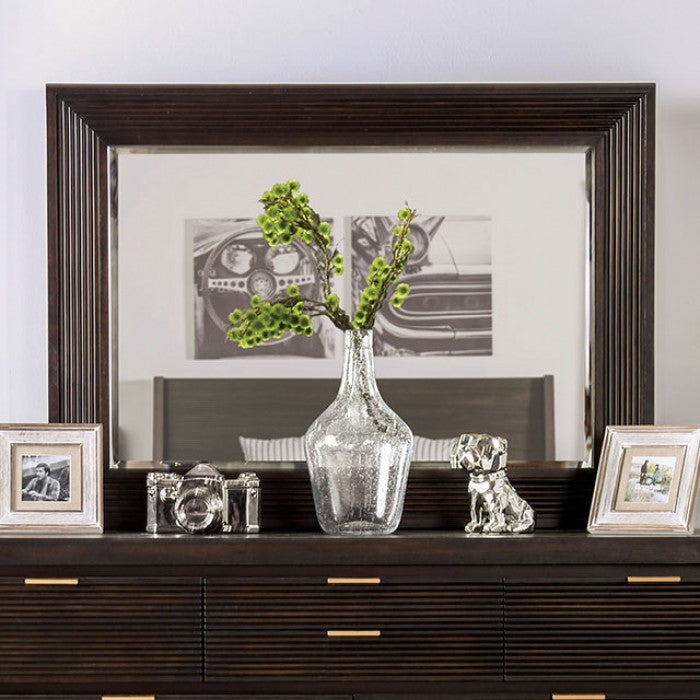 Laurentian Contemporary Solid Wood Mirror