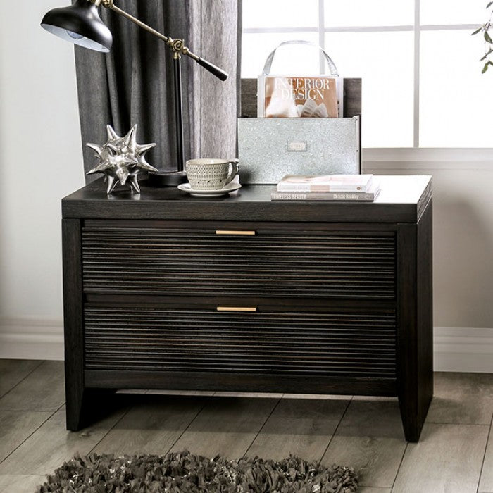 Laurentian Contemporary Solid Wood Nightstand
