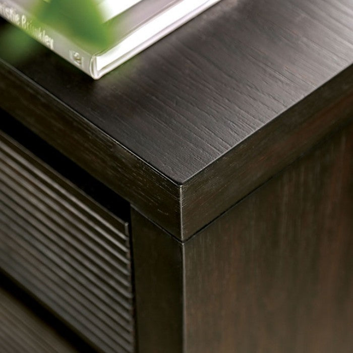Laurentian Contemporary Solid Wood Nightstand