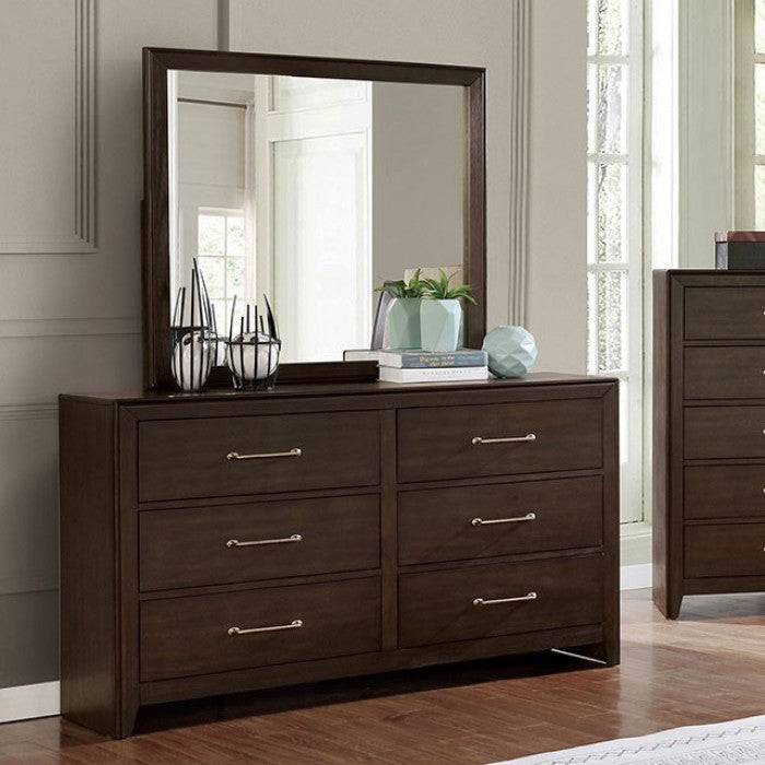 Jamie Solid Wood Transitional Dresser