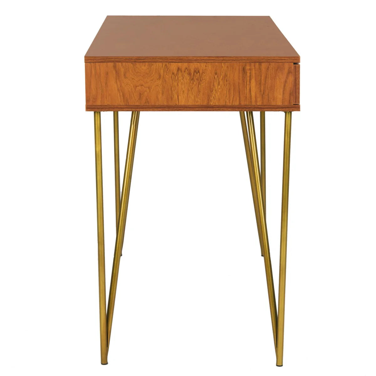 Pine Two-Drawer Desk - Functional and Stylish Workspace for Modern Home Offices