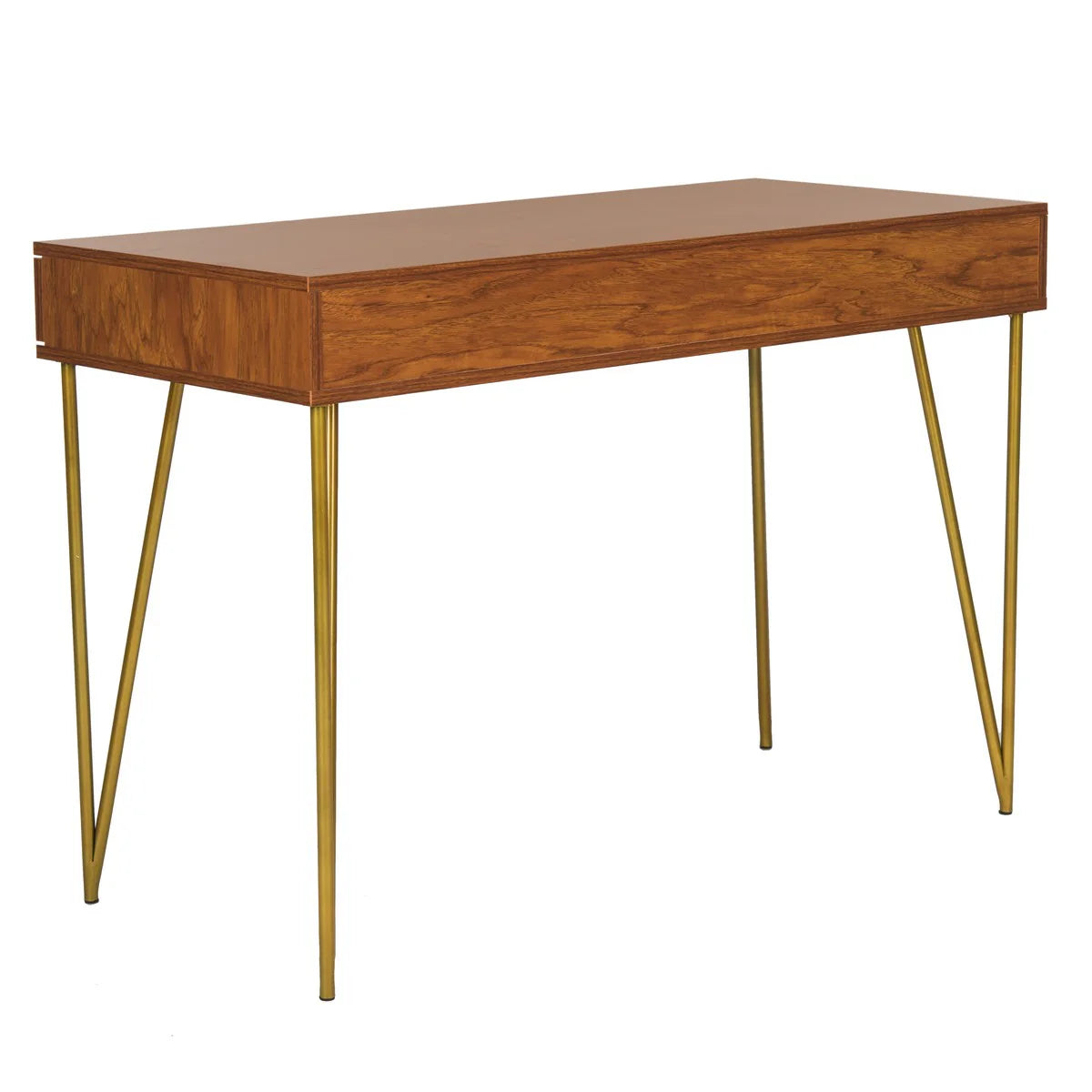 Pine Two-Drawer Desk - Functional and Stylish Workspace for Modern Home Offices