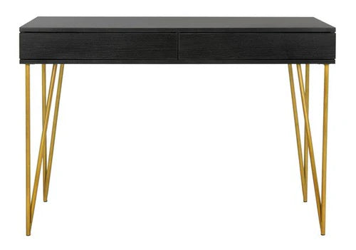Pine Two-Drawer Desk - Functional and Stylish Workspace for Modern Home Offices