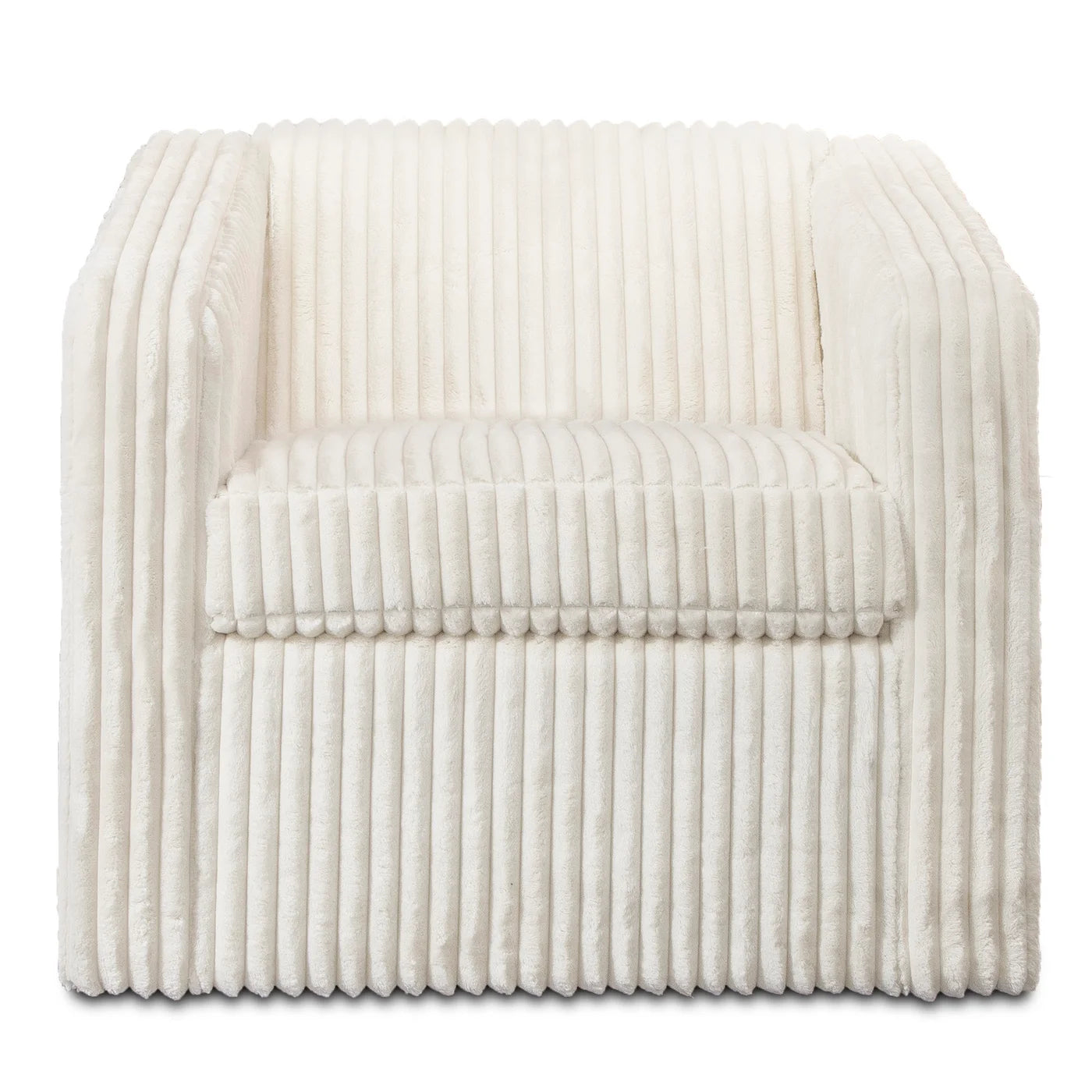 Sandoval Swivel Chair | Mega Ivory on Hardwood Frame – Elegant and Comfortable Swivel Chair for Modern Interiors