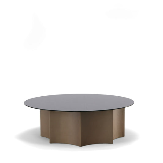 Modrest Ingram Modern Round Coffee Table β Elegant Contemporary Living Room Accent