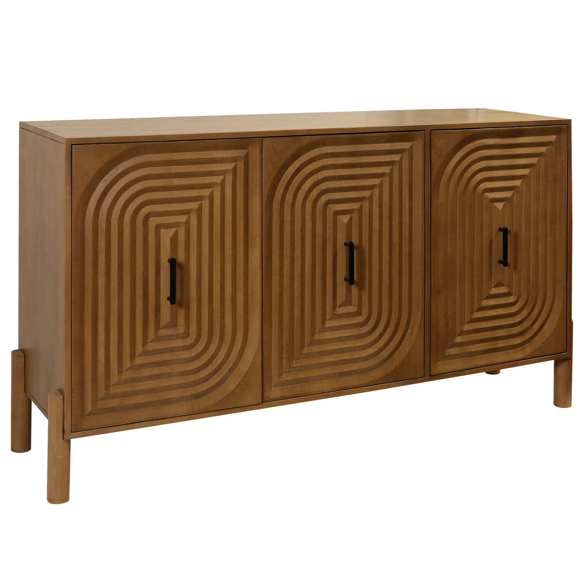 Salvador Cabinet - Three‑Door Sideboard