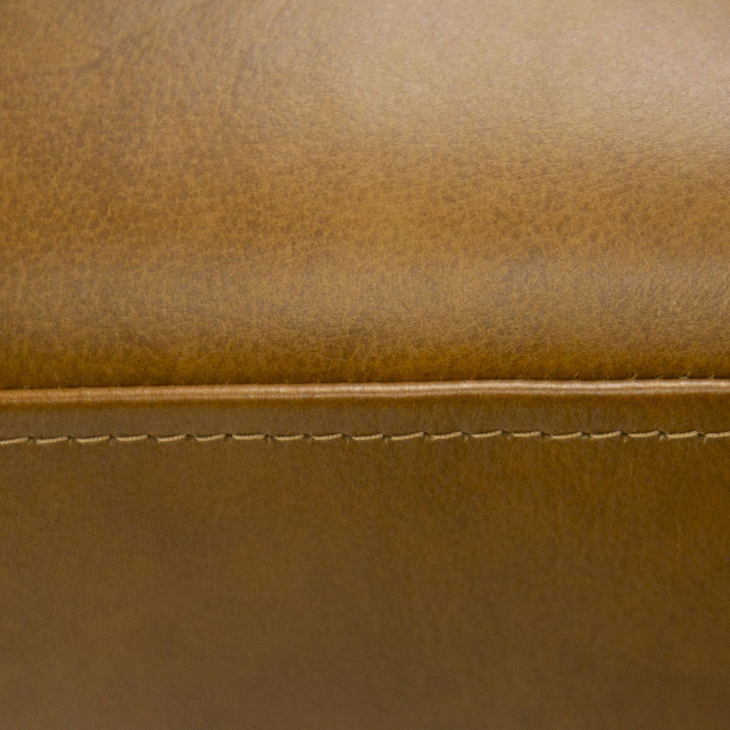 Divani Casa Jacoba Modern Camel Leather Rectangular Ottoman β Elegant Contemporary Living Room Accent