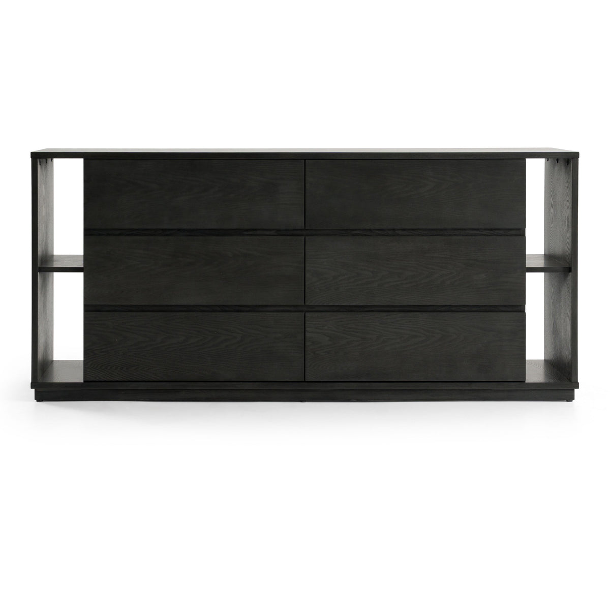 Jagger Grey Wash Veneer Dresser with 6 Drawers