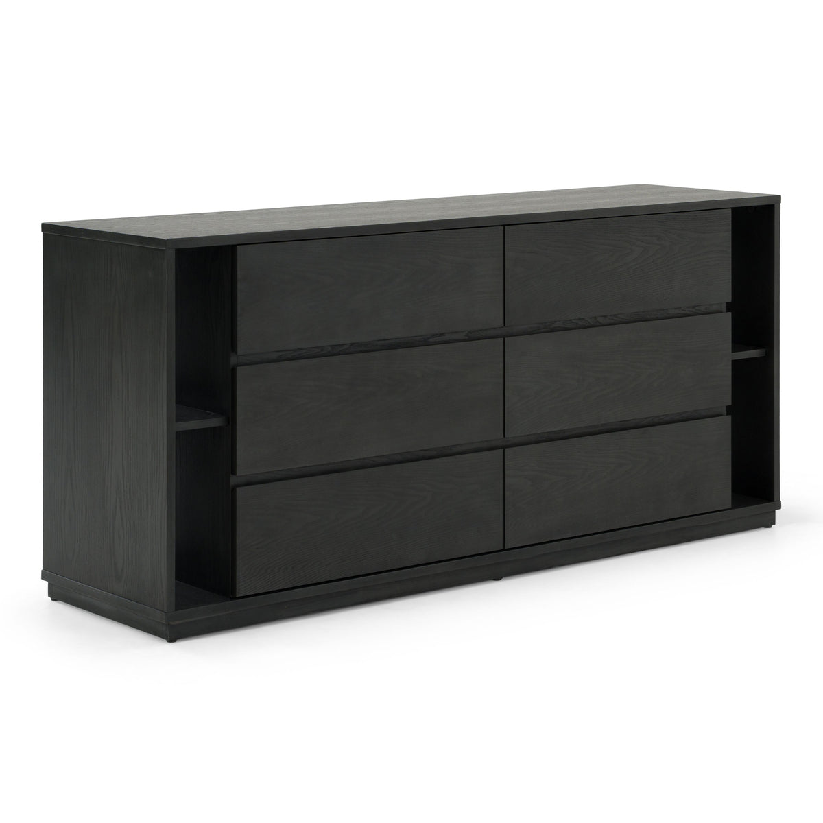 Jagger Grey Wash Veneer Dresser with 6 Drawers