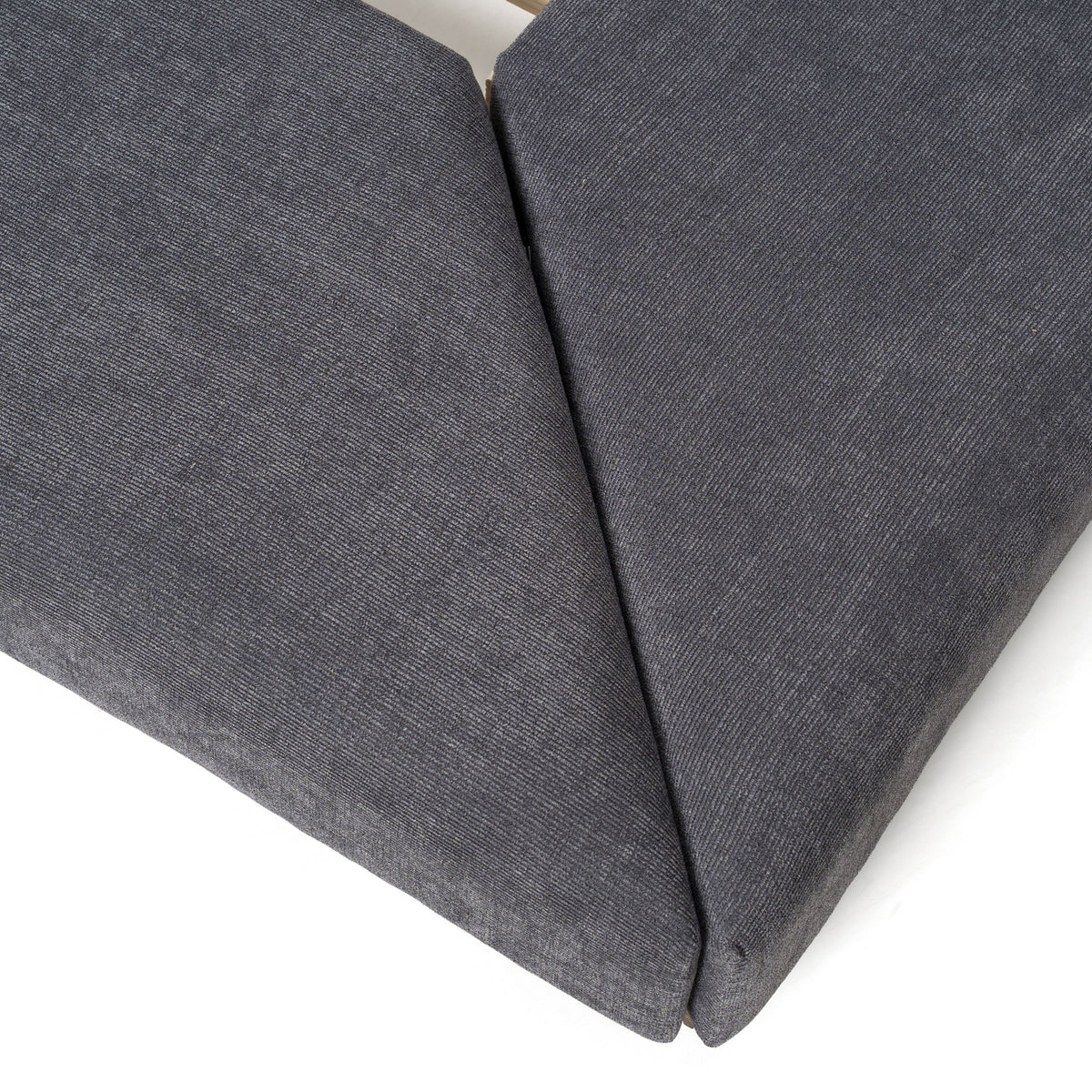 Jagger Dark Grey and Walnut Platform Bed