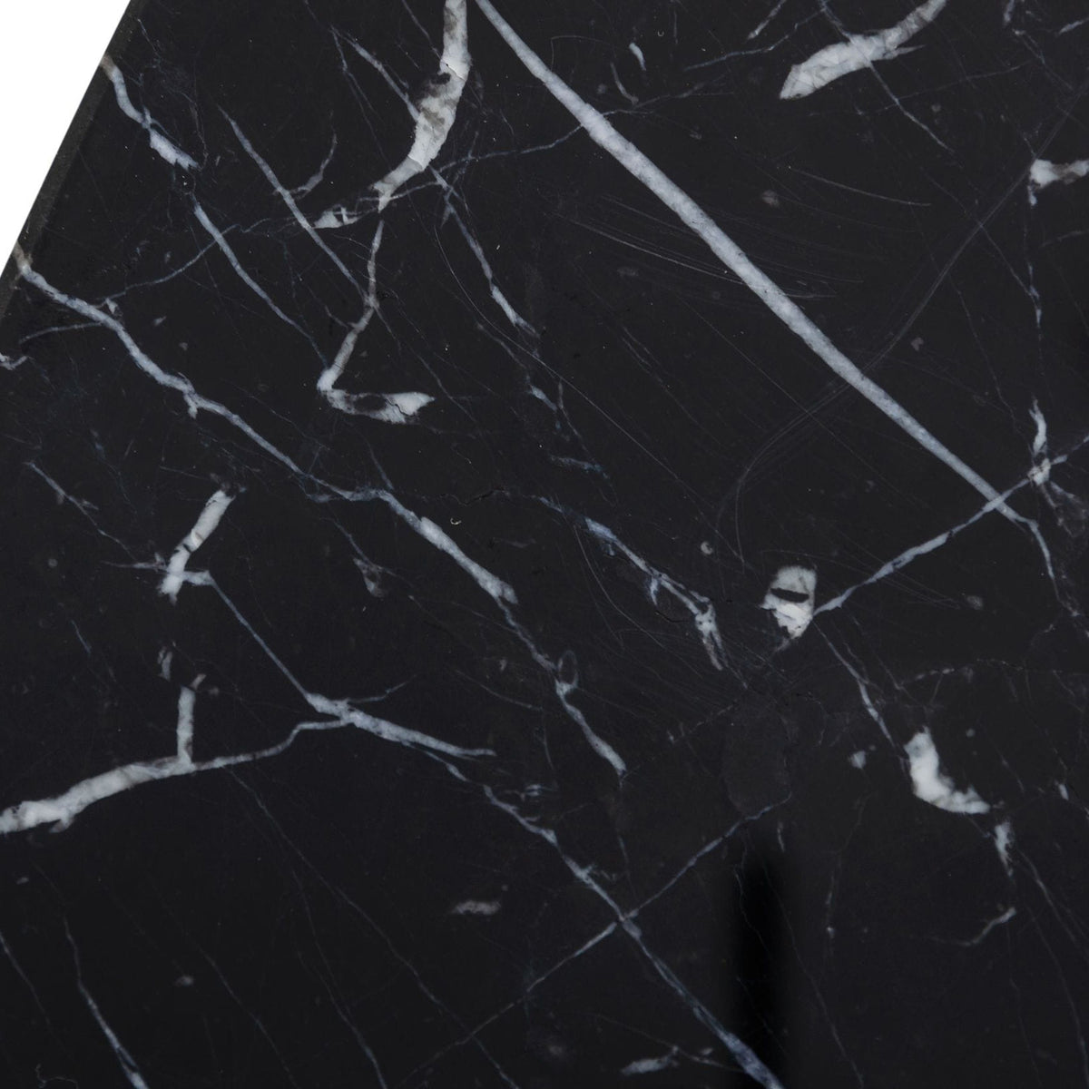 Kowal Glam Black Marble Dining Table