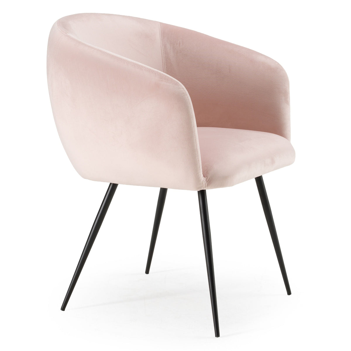 Conroy Luzerne Modern Black Pink Dining Table Set