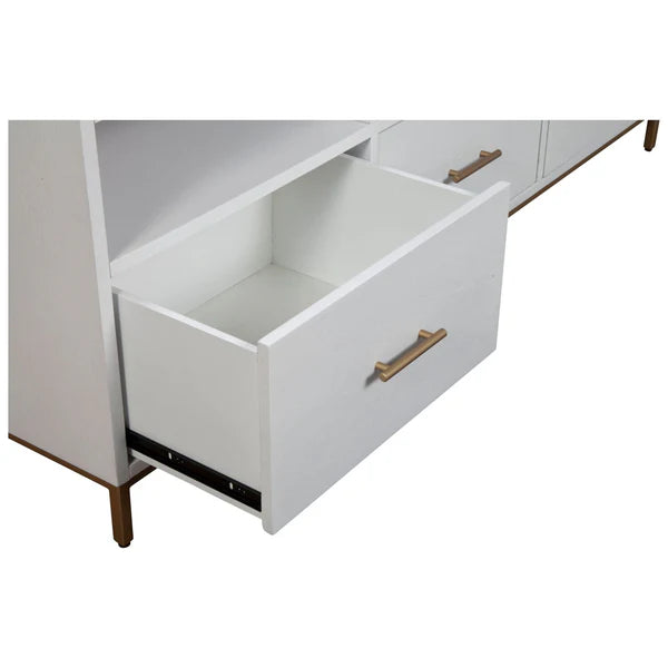 Madelyn TV Console - Modern Elegance with Ample Storage
