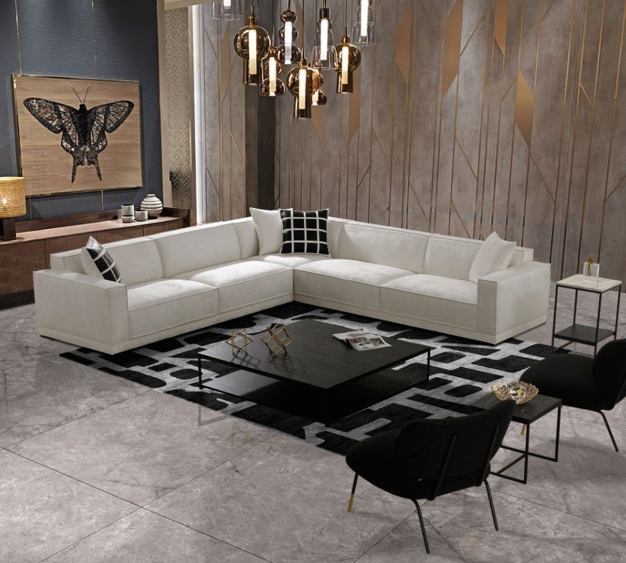 Modrest Manny - Chic Modern Square Coffee Table | Elegant Statement Piece for Any Space