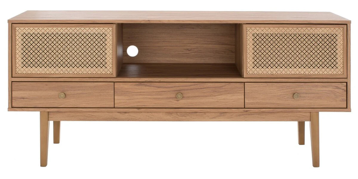 Ceu 3 Drawer 1 Shelf Media Stand - Stylish TV Console with Ample Storage
