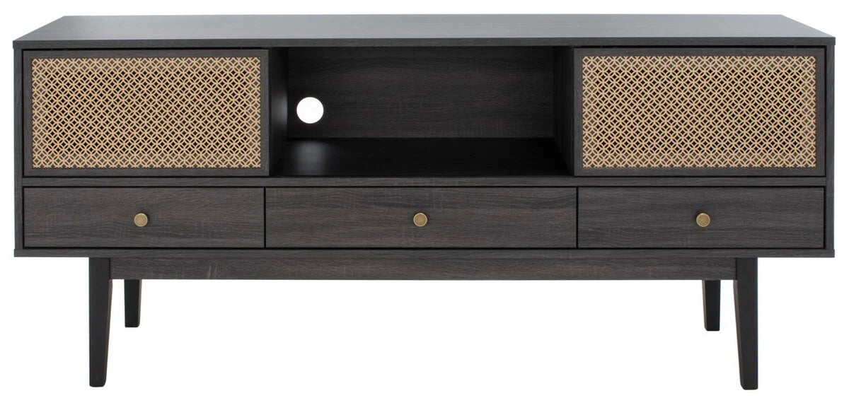 Ceu 3 Drawer 1 Shelf Media Stand - Stylish TV Console with Ample Storage