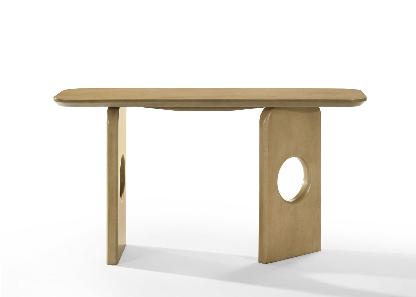 Nova Domus Oshana - Modern White Oak Console Table