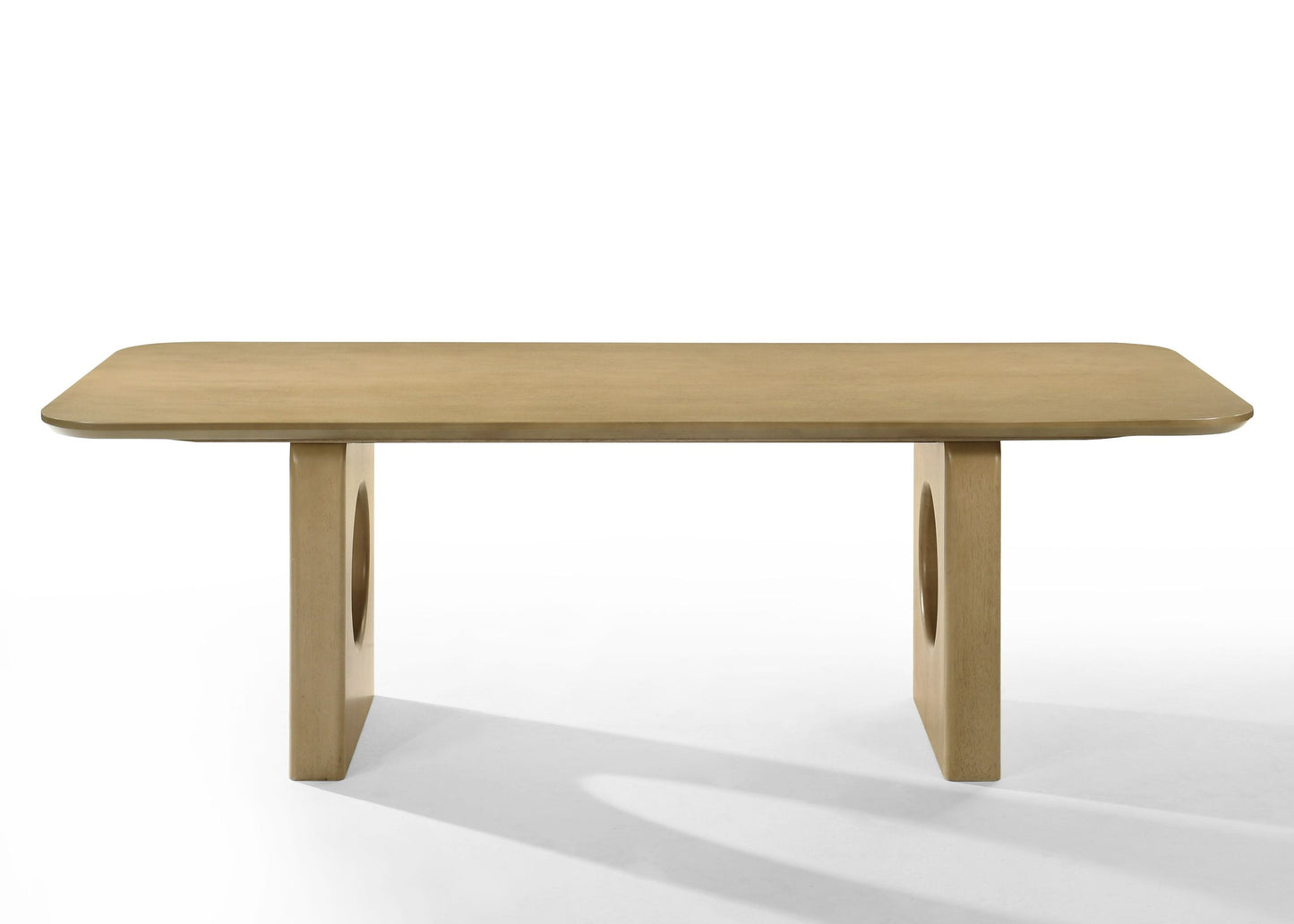 Nova Domus Oshana - Modern White Oak Dining Table