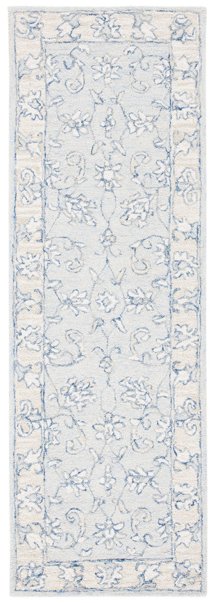 Micro-Loop Contemporary Hand-Tufted Wool Pile Rug - Elegant and Soft Floor Accent with a Modern Design
