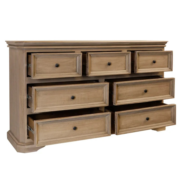 Toscana 7-Drawer Dresser Stylish Storage Solution for Your Bedroom