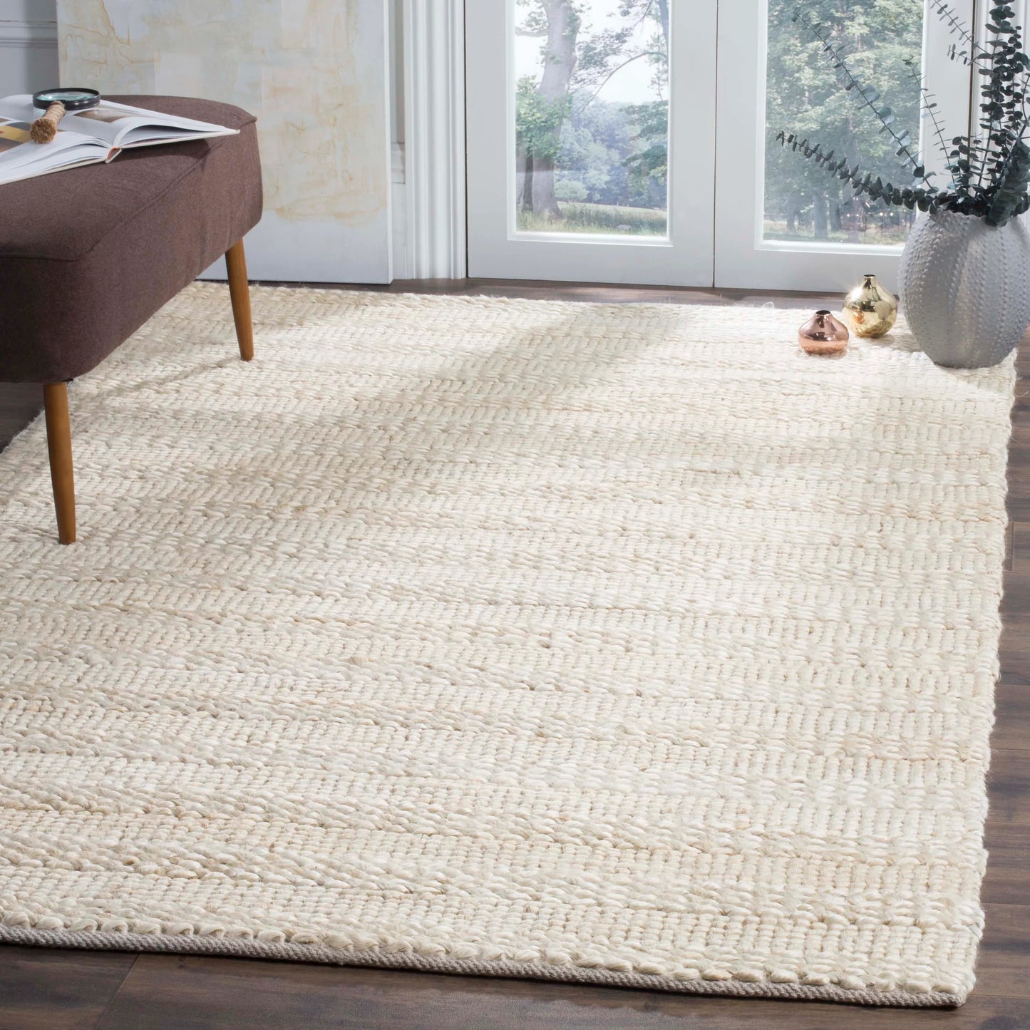 Natural Hand Woven Coastal Rug - Coastal-Inspired Elegance for Your Home Decor